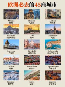 人生建议:走过这45座城市再离开欧洲!【旅游线路】 人生建议:走过这45座城市再离开欧洲!【旅游线路】