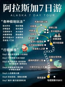 阿拉斯加+极光列车|7天6晚纯玩小团!【旅游线路】 阿拉斯加+极光列车|7天6晚纯玩小团!【旅游线路】