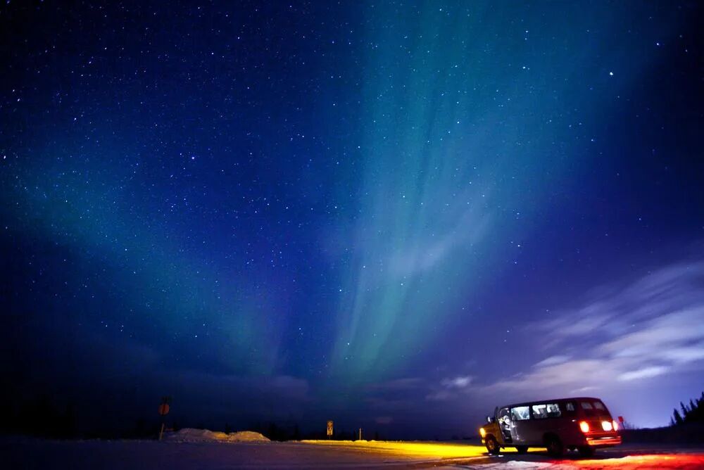 阿拉斯加移动星空追光屋，跨越北极圈买一送一！