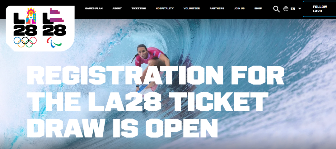2028洛杉矶奥运门票抽签登记!购票流程+赛事亮点 2028洛杉矶奥运门票抽签登记!购票流程+赛事亮点
